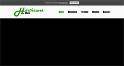 Desktop Screenshot of harthauser-musi.de