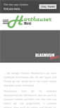 Mobile Screenshot of harthauser-musi.de